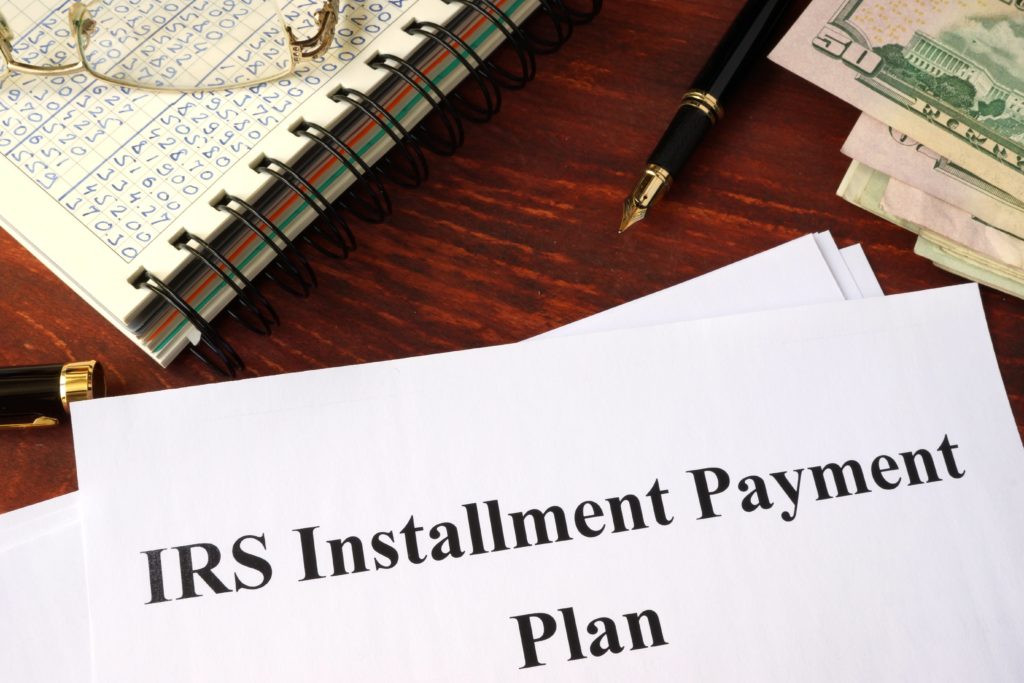 irs installment payment plan agreement