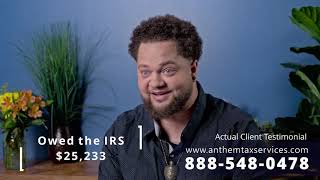 anthem tax services client review and testimonial